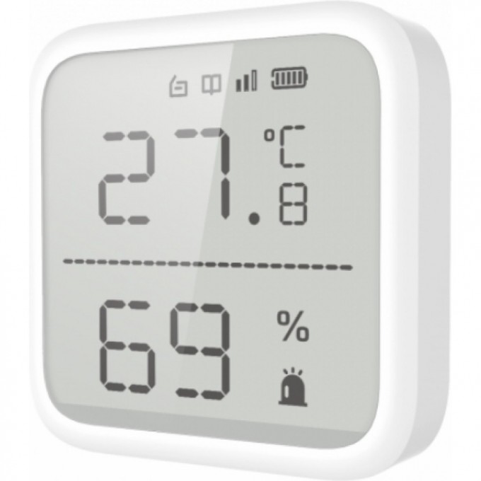 Датчик температуры и влажности беспроводной (AX PRO) HIKVISION DS-PDTPH-E-WE Датчик температуры и влажности беспроводной (AX PRO) HIKVISION DS-PDTPH-E-WE