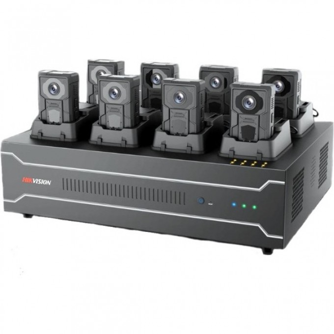 Док-станция для портативных регистраторов HIKVISION DS-MH4172I/8T Док-станция для портативных регистраторов HIKVISION DS-MH4172I/8T