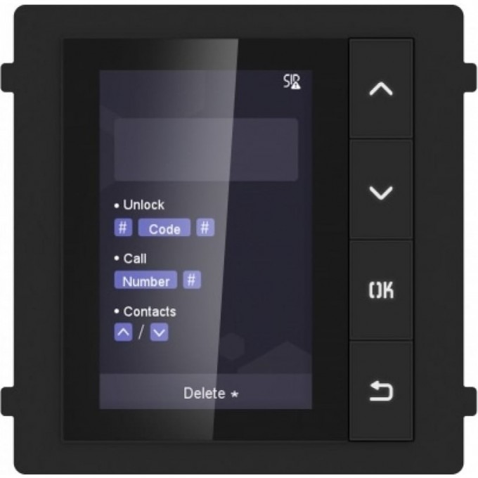 Модуль дисплея HIKVISION DS-KD-DIS Модуль дисплея HIKVISION DS-KD-DIS