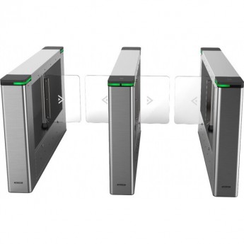 Распашной турникет с 12-ю парами датчиков с ИК-подсветкой HIKVISION DS-K3B501SX Распашной турникет с 12-ю парами датчиков с ИК-подсветкой HIKVISION DS-K3B501SX