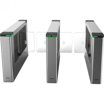Распашной турникет с 6 парами датчиков с ИК-подсветкой HIKVISION DS-K3B411X Распашной турникет с 6 парами датчиков с ИК-подсветкой HIKVISION DS-K3B411X