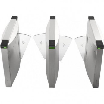 Распашной турникет с двумя створками и 12 датчиками с ИК-подсветкой HIKVISION DS-K3Y501SX Распашной турникет с двумя створками и 12 датчиками с ИК-подсветкой HIKVISION DS-K3Y501SX