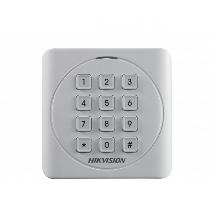 Считыватель Mifare карт с механической клавиатурой HIKVISION DS-K1801MK Считыватель Mifare карт с механической клавиатурой HIKVISION DS-K1801MK